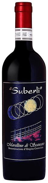 Вино Suberli. Мореліно ді Скансано 2017 чер 0,75л 14%
